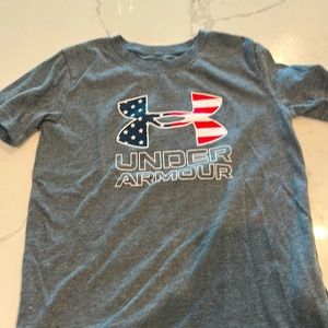 Under Armour American flag tshirt
